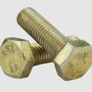 PARAFUSO. CAB. SEXT. ROSCA INTEIRA - DIN 933 - M10-1.50MA X 16 - BICROMATIZADO CLASSE 8.8